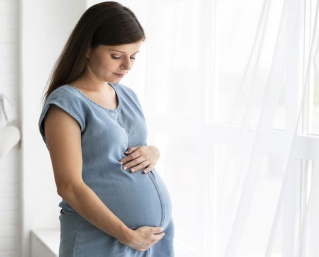 Hamile doğum elbisesi